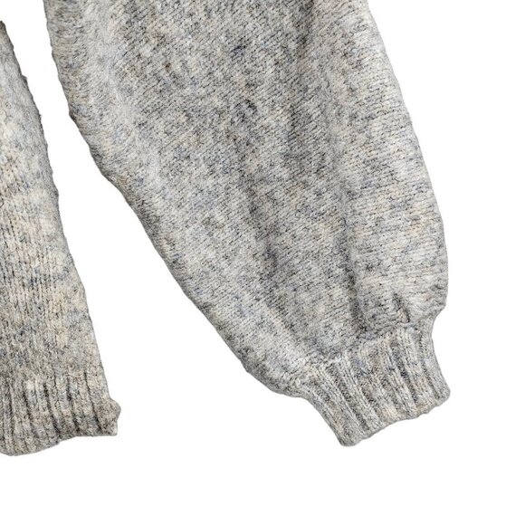 Max Edition Cowl Neck Balloon Sleeve Knit Sweater - Picture 6 of 7